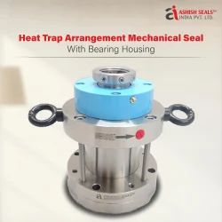 Heat trap mechanical seal with bearing housing